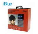 GORRO BLUETOOTH IBLUE URBAN FM LANA ESCUDO BLACK (PN UHB01-ESC)